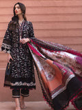 Farah Talib Aziz Embroidered Lawn Unstitched 3Piece FTA-08 Noir Souq