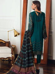 Jazmin Festive Chiffon Unstitched 3 Piece Embroidered Suit D-05 Emira - FaisalFabrics.pk