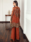 Jazmin Festive Chiffon Unstitched 3 Piece Embroidered Suit D-06 Orissa - FaisalFabrics.pk
