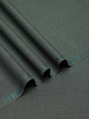 Sheen by Istor Men's Unstitched Blended Fabric for summer - Forest-Green