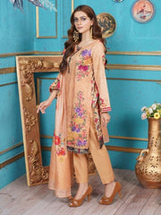 Fragrant Lawn Eid Collection 2021 Unstitched 3 Piece Embroidered Suit D-02 - FaisalFabrics.pk