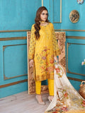 Fragrant Lawn Eid Collection 2021 Unstitched 3 Piece Embroidered Suit D-04 - FaisalFabrics.pk