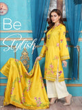 Fragrant Lawn Eid Collection 2021 Unstitched 3 Piece Embroidered Suit D-07 - FaisalFabrics.pk