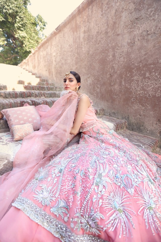 Sumaria’s Couture Bridal Stitched 3Pc Suit - FREESIA