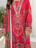 Maryum N Maria Freesia Luxury Lawn 3 Piece Embroidered Suit FL-04 - FaisalFabrics.pk