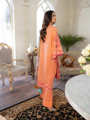 Maryum N Maria Freesia Luxury Lawn 3 Piece Embroidered Suit FL-05 - FaisalFabrics.pk