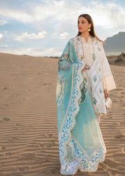 Crimson Embroidered Luxury Lawn Unstitched 3Pc Suit - French Summer (B)