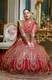 Waresha Rang Reet Unstitched Luxury Formal 3Pc Suit D-04 GEORENBAL