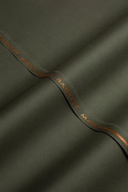 Bareeze Man Premium 365-Latha 100% Cotton Unstitched Fabric - Green