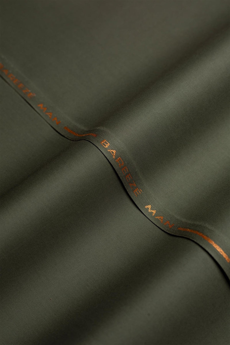 Bareeze Man Premium 365-Latha 100% Cotton Unstitched Fabric - Green