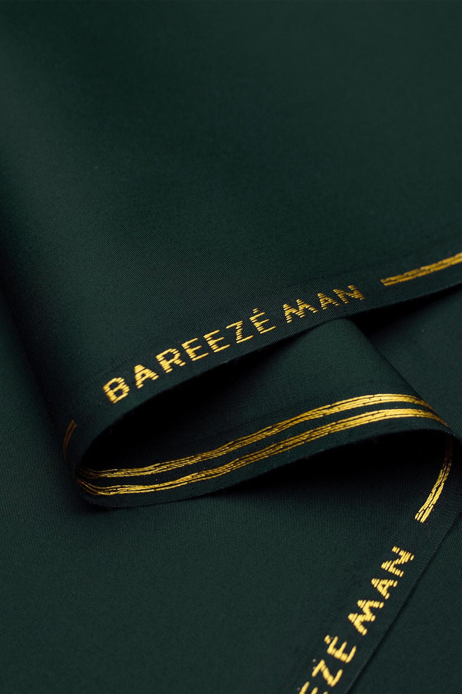 Bareeze Man Pima Cotton Unstitched Fabric for Summer - Green