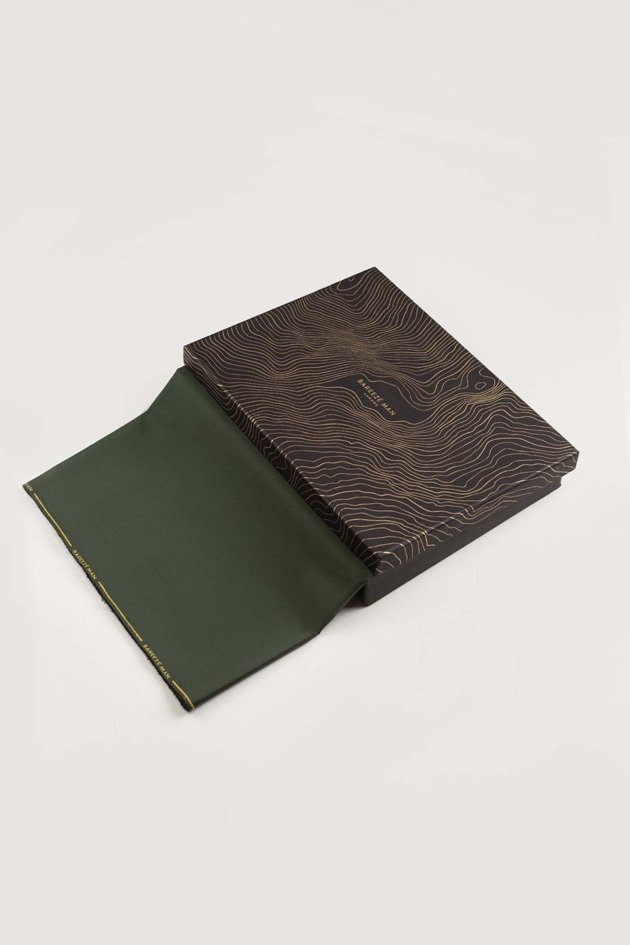 Bareeze Man Pima Cotton Unstitched Fabric for Summer - Green