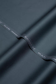 Bareeze Man Egyptian Cotton 2/1 Unstitched Fabric for Summer - Grey