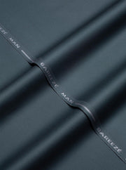 Bareeze Man Egyptian Cotton 2/1 Unstitched Fabric for Summer - Grey