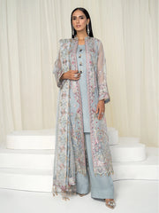 hada Ahdia Unstitched Embroidered Luxury Formal Suit AH-03 GUL AFSHAN