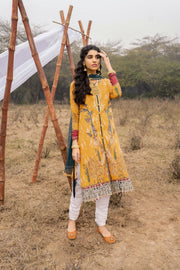 Seroli Spring Unstitched Lawn 3Pc Suit - GUL BAHAR