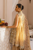 MASHQ Premium Embroidery Wedding Collection 3pc Suit Golden Hour MX-07 - FaisalFabrics.pk