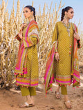Gul Ahmed Chunri Printed Lawn 3Pc Suit CL-22047A - FaisalFabrics.pk