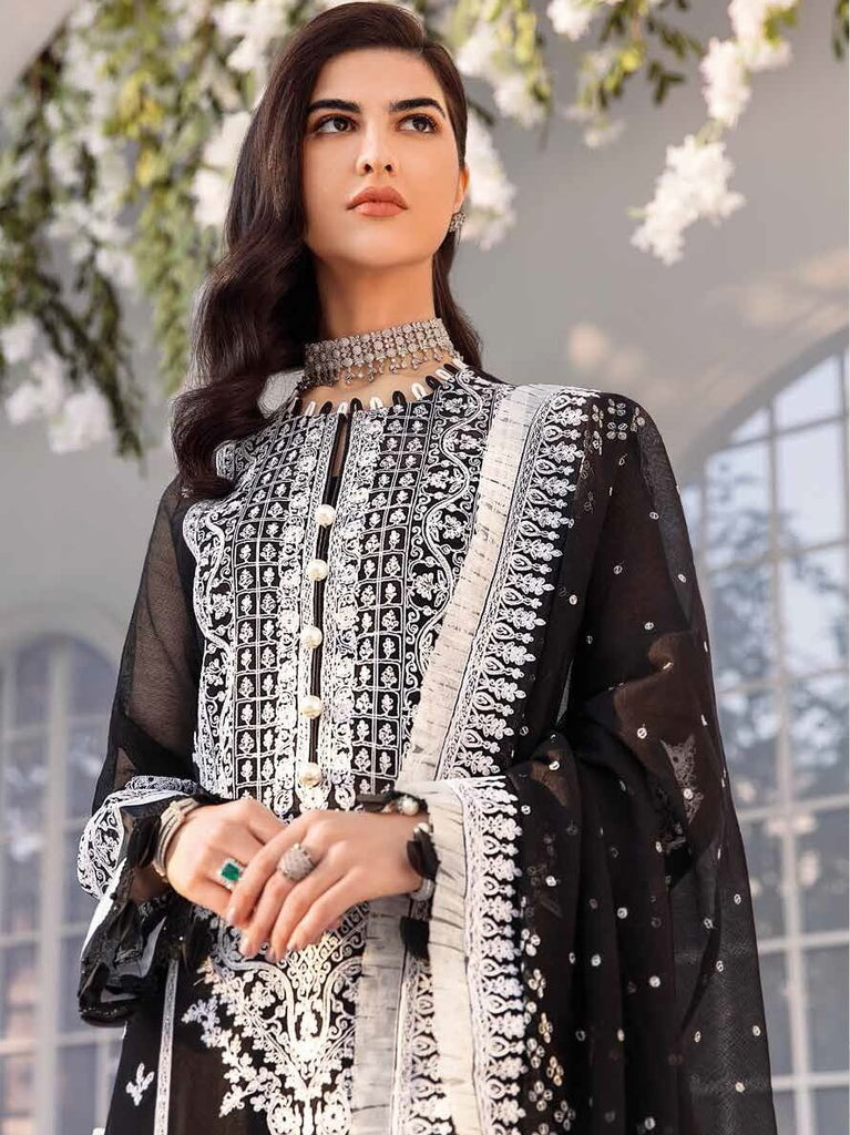 Gul Ahmed | Winter Collection 24 | Cotton Net Dupatta MJ-32072