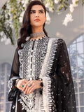 Gul Ahmed Premium Embroidered Cotton Net 3Pc Suit LE-22003 - FaisalFabrics.pk