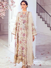 Gul Ahmed Premium Embroidered Swiss Voil 3Pc Suit LSV-22005 - FaisalFabrics.pk