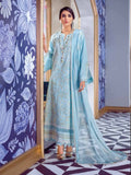 Gul Ahmed Premium Embroidered Swiss Voil 3Pc Suit LSV-22008 - FaisalFabrics.pk