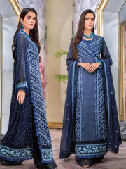 Gul Ahmed Premium Embroidered Swiss Voil 3Pc Suit LSV-22021 - FaisalFabrics.pk