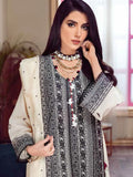 Gul Ahmed Premium Embroidered Swiss Voil 3Pc Suit LSV-22024 - FaisalFabrics.pk