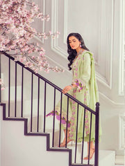 Gul Ahmed Premium Embroidered Swiss Voil 3Pc Suit LSV-22031 - FaisalFabrics.pk