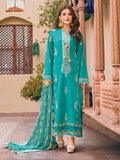 Gul Ahmed Premium Embroidered Lawn 3Pc Suit PM-12016 - FaisalFabrics.pk