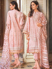 Gul Ahmed Premium Embroidered Lawn 3Pc Suit PM-12020 - FaisalFabrics.pk