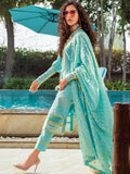 Gul Ahmed Premium Embroidered Lawn 3Pc Suit PM-22021 - FaisalFabrics.pk