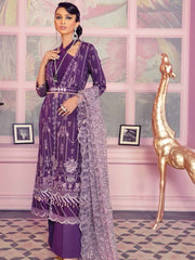 Gul Ahmed Premium Embroidered Lawn 3Pc Suit PM-22026 - FaisalFabrics.pk