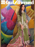 Gul Ahmed Premium Embroidered Lawn 3Pc Suit SSM-22003 - FaisalFabrics.pk