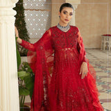 Maryam Hussain Marwa Festive Unstitched 3Pc Suit D-03 GULAAB