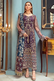 Ramsha Luxury Wedding Embroidered Handmade Net 3Pc Suit H-101