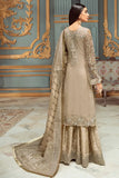 Ramsha Luxury Wedding Embroidered Handmade Net 3Pc Suit H-102