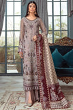 Ramsha Luxury Wedding Embroidered Handmade Net 3Pc Suit H-105