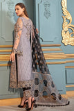 Ramsha Luxury Wedding Embroidered Handmade Net 3Pc Suit H-108