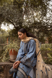 SURMAI Ae Ri Sakhi Embroidered Pret 3Pc Suit - HEER