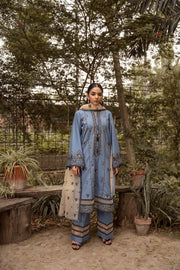 SURMAI Ae Ri Sakhi Embroidered Pret 3Pc Suit - HEER