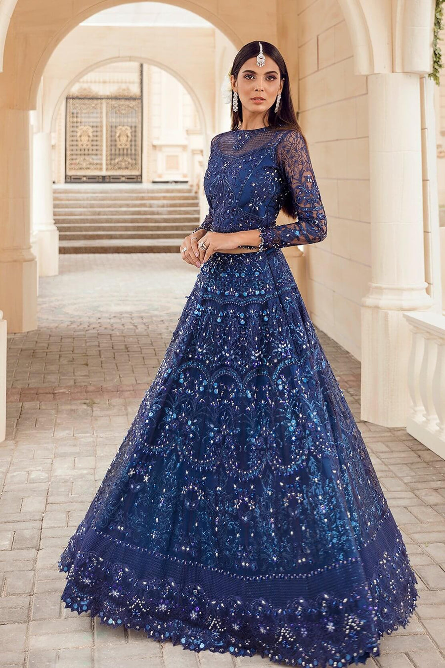 Reign Reignaissance Luxury Wedding Unstitched 3Pc Suit - HERA - FaisalFabrics.pk