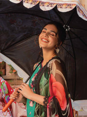 Hemline by Mushq Tesoro Embroidered Lawn Unstitched 3Pc Suit HML23-1B