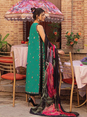 Hemline by Mushq Tesoro Embroidered Lawn Unstitched 3Pc Suit HML23-1B