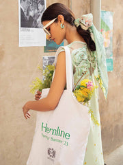 Hemline by Mushq Tesoro Embroidered Lawn Unstitched 3Pc Suit HML23-4B