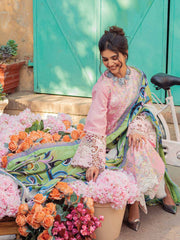 Hemline by Mushq Tesoro Embroidered Lawn Unstitched 3Pc Suit HML23-5A