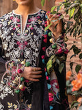 Hemline by Mushq Tesoro Embroidered Lawn Unstitched 3Pc Suit HML23-5B