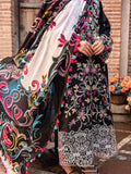 Hemline by Mushq Tesoro Embroidered Lawn Unstitched 3Pc Suit HML23-5B