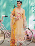 Hemline by Mushq Tesoro Embroidered Lawn Unstitched 3Pc Suit HML23-6B