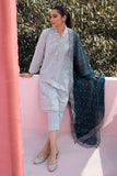 Cross Stitch Mahiri Embroidered Lawn Unstitched 3Pc Suit - HORIZON PEARL